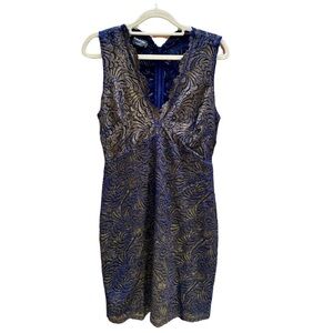 Bebe Women’s Bodycon Dress Lace Stretch Size M (6-10) Y2K